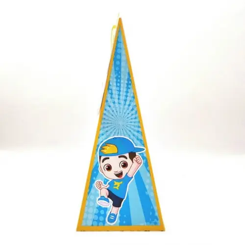 Caixa Cone - Aventureira Rosa