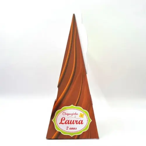Caixa Cone - Chapeuzinho Vermelho