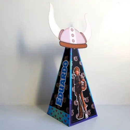 Caixa Cone - Como Treinar o Seu Dragão