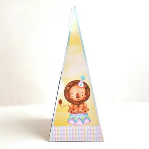 Caixa Cone - Circo Rosa