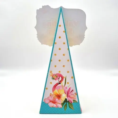 Caixa Cone - Flamingos