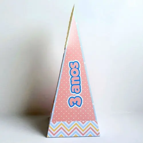 Caixa Cone - Galinha Pintadinha