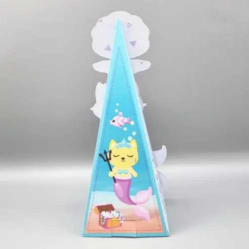 Caixa Cone - Gato Sereia