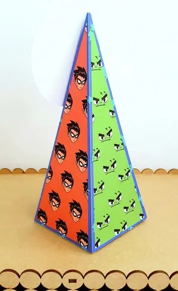 Caixa Cone - Jovens Titãs