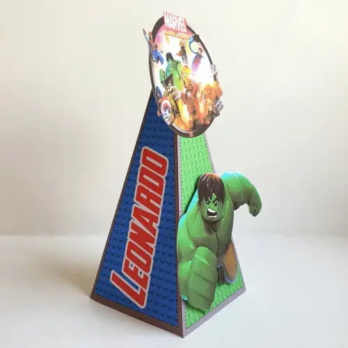 Caixa Cone - Lego Vingadores