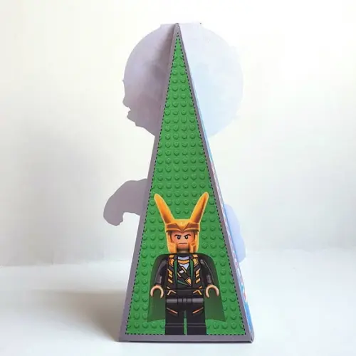 Caixa Cone - Lego Vingadores