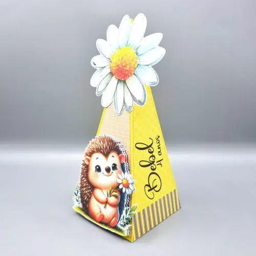 Caixa Cone - Margaridas