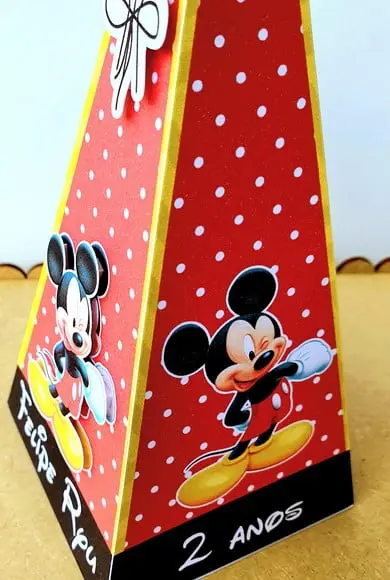 Caixa Cone - Mickey