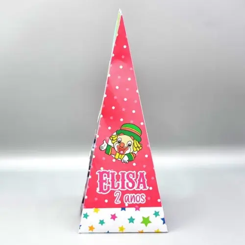 Caixa Cone - Patati Patatá Rosa