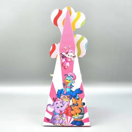 Caixa Cone - Patati Patatá Rosa