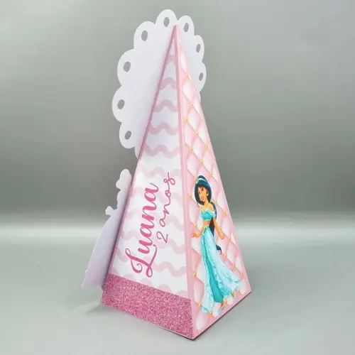 Caixa Cone - Princesas Disney