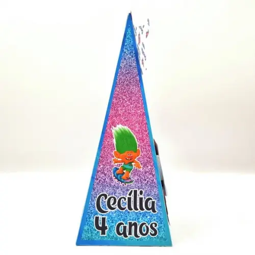 Caixa Cone - Trolls