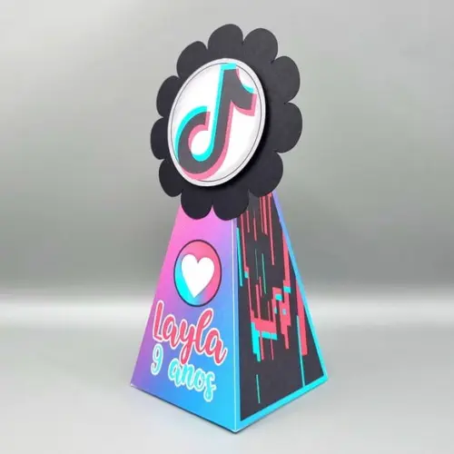 Caixa Cone - Tik Tok - Tiktok