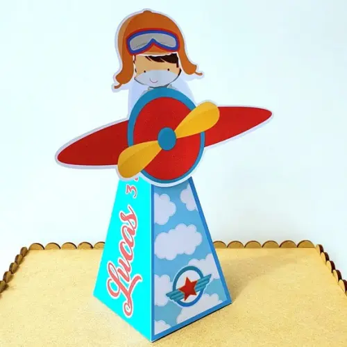 Caixa Cone - Aviador