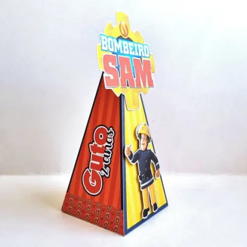 Caixa Cone - Bombeiro Sam