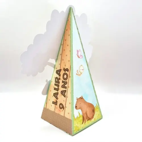 Caixa Cone - Capivara