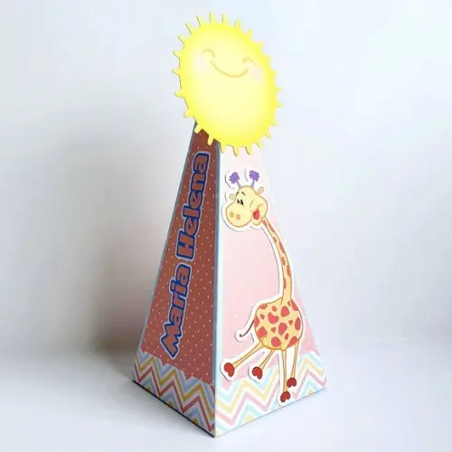 Caixa Cone - Galinha Pintadinha