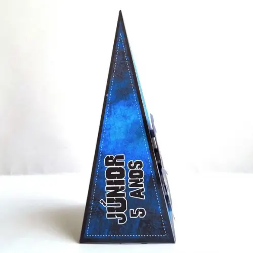 Caixa Cone - Godzilla Azul
