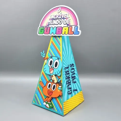Caixa Cone - Gumball
