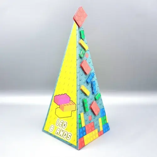 Caixa Cone - Lego
