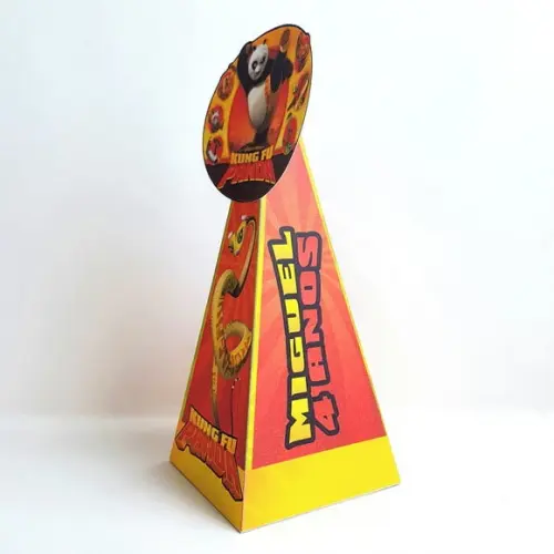 Caixa Cone - Kung Fu Panda