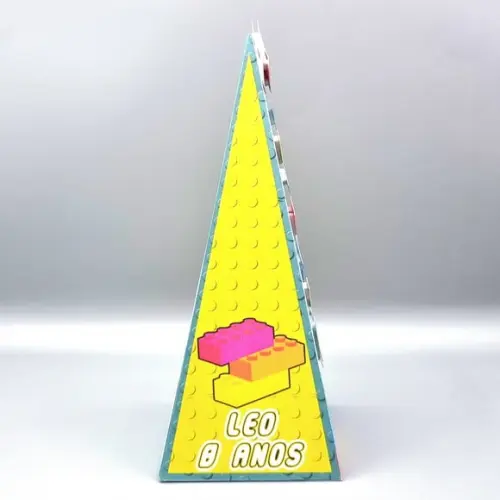 Caixa Cone - Lego