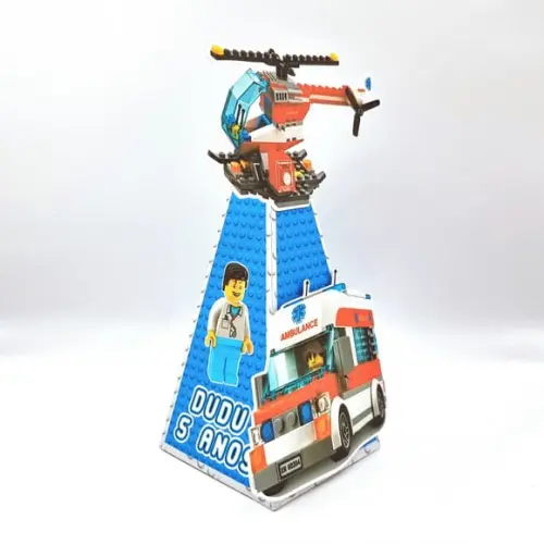 Caixa Cone - Lego Hospital