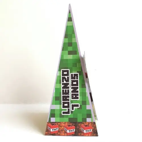 Caixa Cone - Minecraft