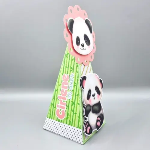 Caixa Cone - Panda