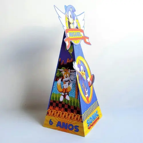 Caixa Cone - Sonic