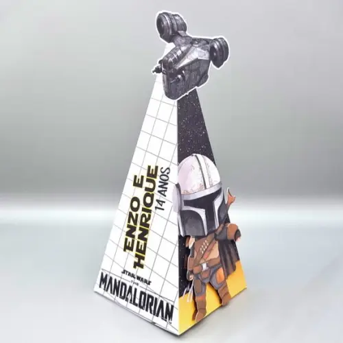 Caixa Cone - Star Wars Mandalorian