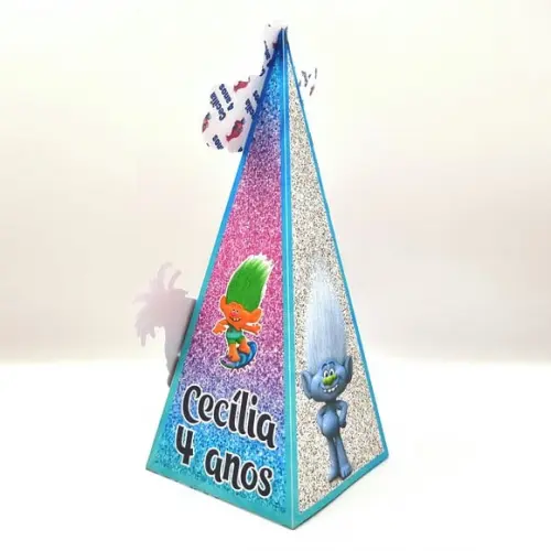 Caixa Cone - Trolls