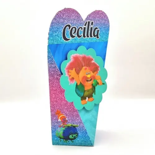 Caixa Coração - Trolls