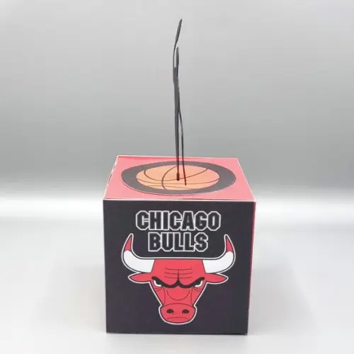 Caixa Cubo - Basquete Chicago Bulls