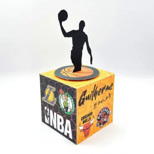 Caixa Cubo - Basquete Nba
