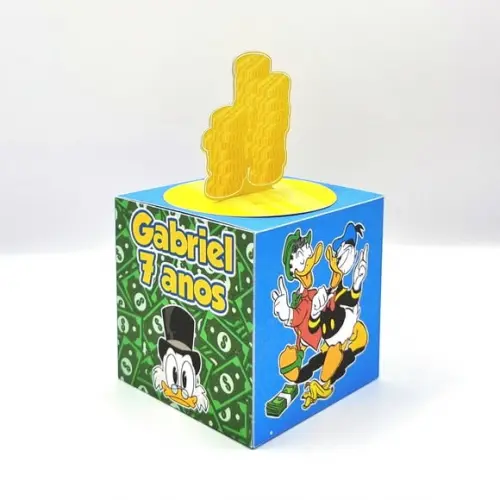 Caixa Cubo - Ducktales / Tio Patinhas
