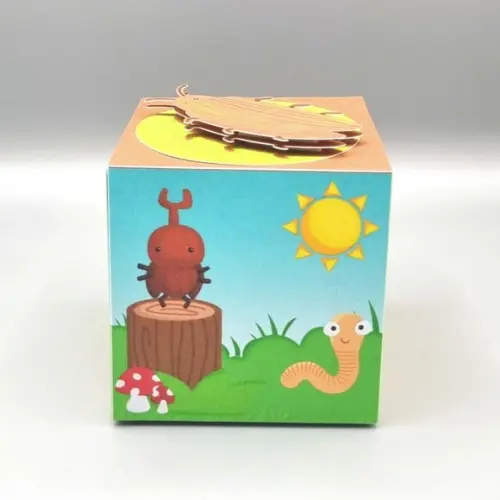 Caixa Cubo - Jardim dos Insetos