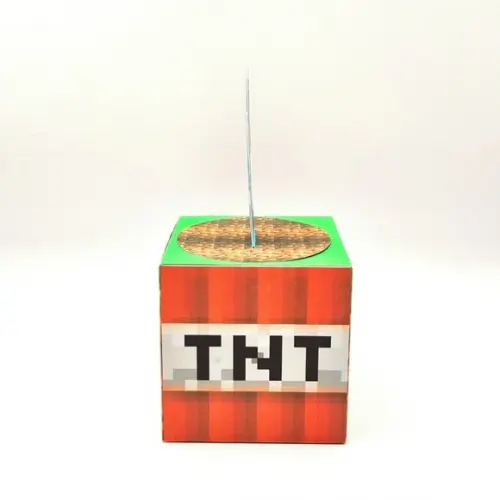 Caixa Cubo - Minecraft