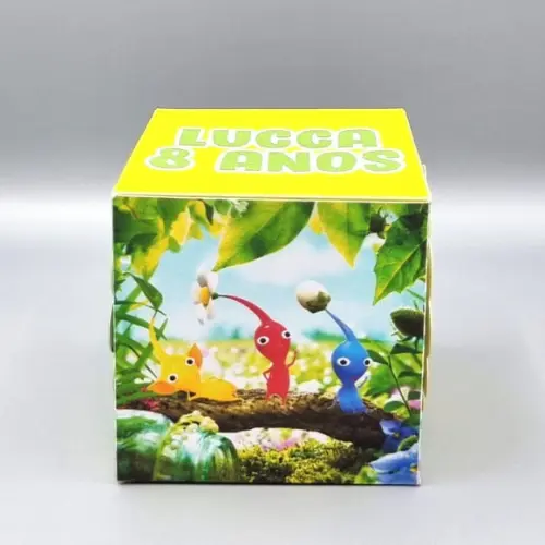 Caixa Cubo - Pikmin