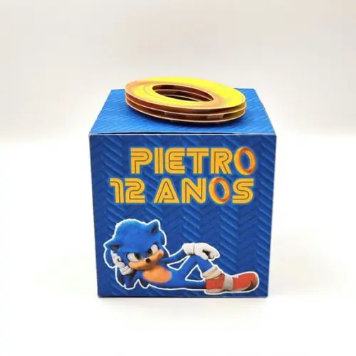 Caixa Cubo - Sonic 2