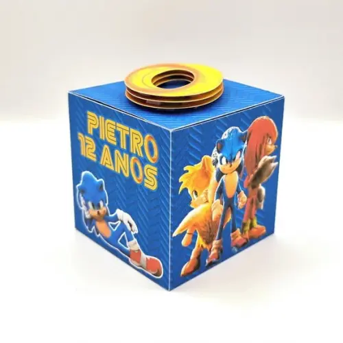 Caixa Cubo - Sonic 2