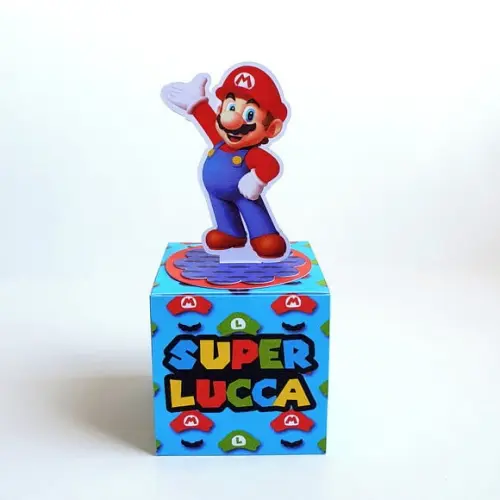 Caixa Cubo - Super Mario