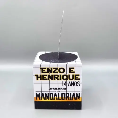 Caixa Cubo - Star Wars Mandalorian