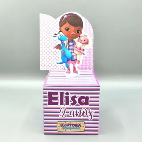 Caixa Cubo Cenário - Doutora Brinquedos