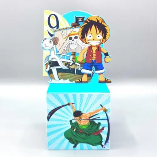 Caixa Cubo Cenário - One Piece