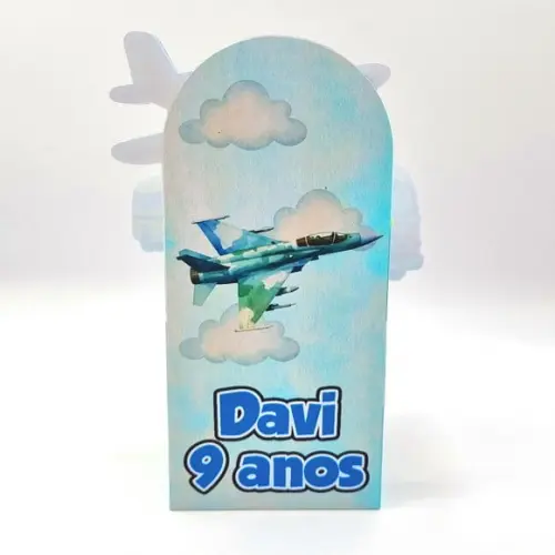 Caixa Cubo Cenário - Meios de Transporte Realista Aquarela