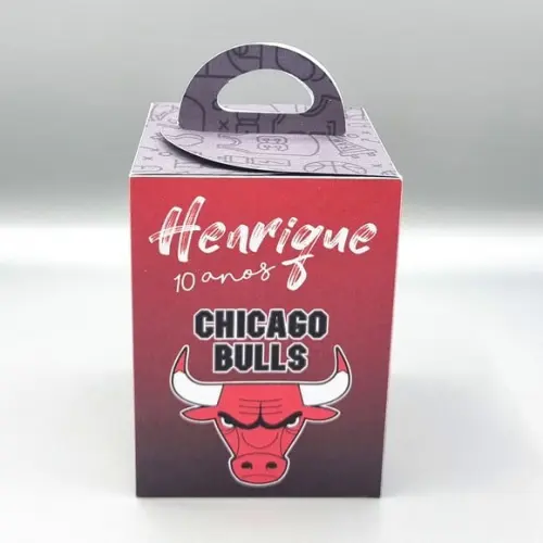 Caixa de Mão - Basquete Chicago Bulls
