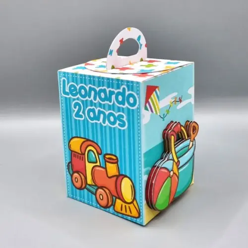 Caixa de Mão - Brinquedos