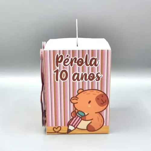 Caixa de Mão - Capivara Cute