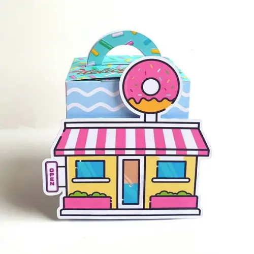 Caixa de Mão - Donuts